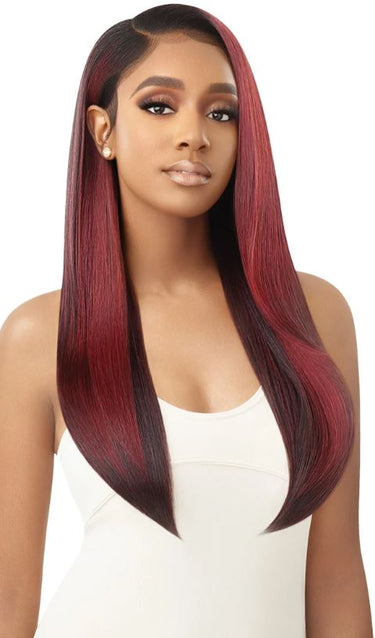 OUTRE LACE FRONT WIG PERFECT HAIR LINE 13X5 - DECLAN, SIDE VIEW